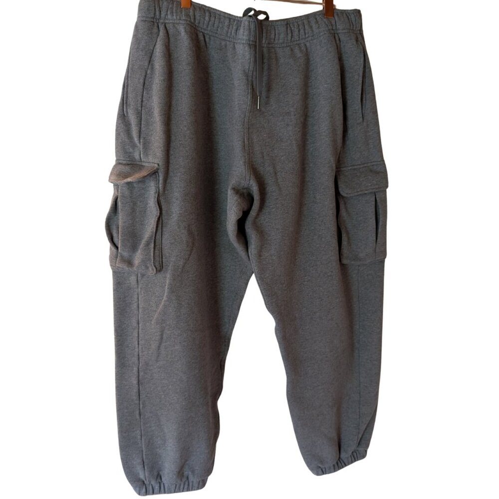 lululemon Scuba Mid-Rise Oversized Cargo Jogger in Heathered Medium Grey